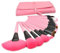 DMZK Professionelle Make up Pinsel,24 teiliges Set Kosmetikpinsel Gesichtspinsel mit Tasche(Rosa)