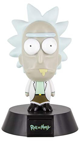 Paladone Products Rick & Morty 3D Icon Light Morty 10 cm Lamps Lights | LED