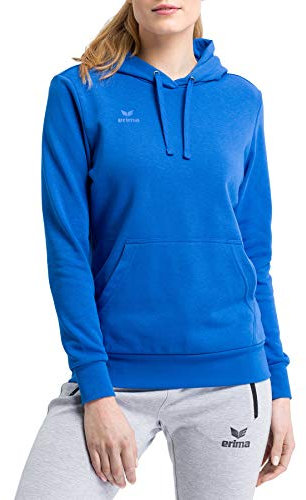 Erima Damen Basic Kapuzen Sweatshirt (2072010), New royal, 46