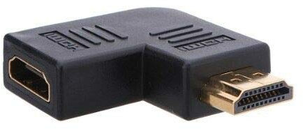 Adattatore convertitore HDMI 90 gradi ad angolo retto maschio a femmina