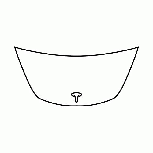Clear Protection Film for Tesla Model 3-2017 and newer - Bonnet protection film - PPF