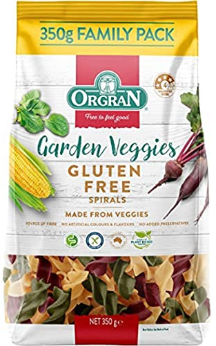 Orgran Garden Veggies Spirals 5 x 350g