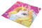 Party Factory `Mia & Me´ 20 Papier Servietten, 33x33cm, bunt, 3-lagig, Einwegservietten für Kindergeburtstag oder Mottoparty