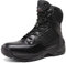 NORTIV 8 Stivali da Lavoro Tattici Militari da Uomo Escursionismo Pelle Stivali da Combattimento,Size 41W,Nero,DESERT-W