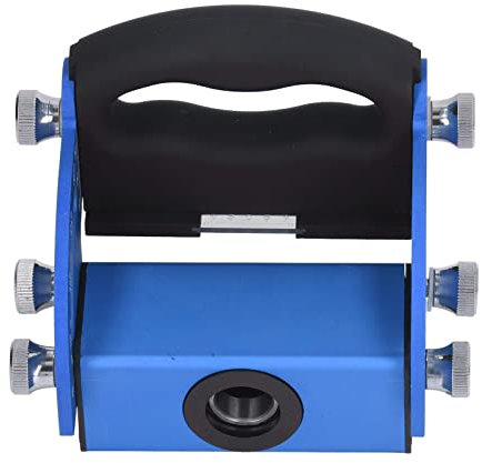 MORYEN Outil de Position de perçage, échelle de Gravure Laser Anti-Corrosion résistante à l'usure de 0 à 90 ° Localisateur de Trous for Le Travail du Bois Réglable Robuste for Meubles Perceuse (Color