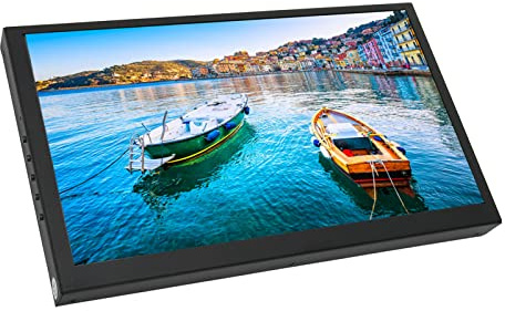 Tragbarer, 10,1 Zoll HD 1024 X 600 Touchscreen, Tragbarer Laptop-Zweitbildschirm, Dual-, Kompatibel für Windows für OS X für RPi 4 3