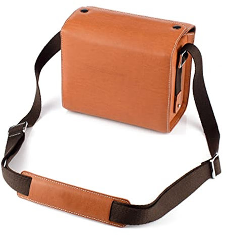 WEISIDA Luxury Digital Camera PU Leather Case Bag Fit For Leica X, Fit For Leica Q, Fit For Leica T, Fit For Typ113, Fit For Typ116, Fit For Typ701, MP240, Fit For X-vario(Orange)
