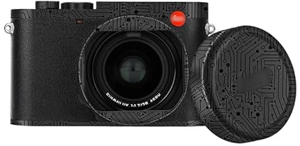 JJC Anti-Kratz-Schutz-Aufkleber, kompatibel mit Leica Q3 Digitalkamera, rutschfestes Kameragehäuse, Skin Cover Film (Circuit Board Muster)
