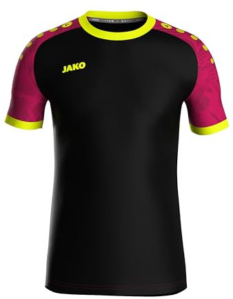 Jako Maillot Iconic, Noir/Rose/Jaune Fluo, s Homme