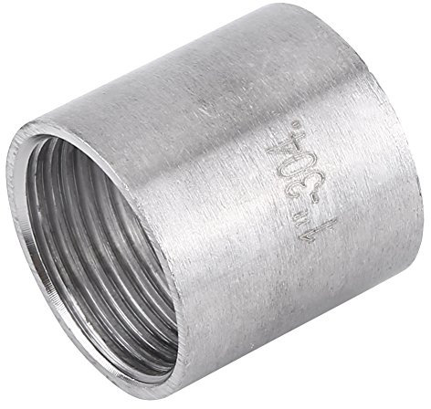 Edelstahl-Fitting, Ss304 Bsp 1 Bis 2 Innengewinde X Innengewinde-Rohrverschraubung Für Luftrohr, Kraftstoffrohr, Wasserrohr(DN25)