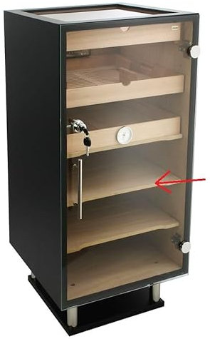 Spare Part shelf for adorini Humidor Prato Deluxe