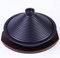 CNBYDK Pentola in Ceramica Casseruola con coperchi Tajine da Cucina Grande, Tajine da 28 cm con Base in ghisa Smaltata e Coperchio a Forma di Cono per Diversi Stili di Cottura,