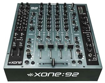 Allen & Heath Xone: 92 Mk2 Mezclador analógico de DJ de 4 canales