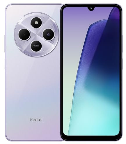 Xiaomi Redmi 14C Smartphone portable, avec écran de 6,88, 4 + 128 Go, taux de rafraîchissement 120 Hz, 5160 mAh, durée de vie de la batterie jusqu'à 22 heures de lecture vidéo (violet)