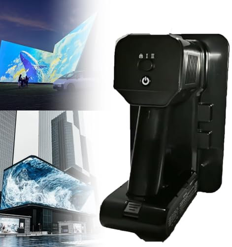 FJYAWEN Ventosa Eléctrica, Ventosas De Alta Resistencia con Estuche De Transporte Ventosas De Vacío, para Superficies Planas Y Lisas Y Pantallas LED, Carga 35 Kg