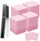VEGCOO 1200 Stück Nagellackentferner Pads Nail Reinigungstücher mit 1 Schwarze Nagelfeile Extra Große Menge Schnell Entfernende Reinigungstücher Nagelpflege Set für Salon Zuhause (Rosa)