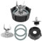 MKVAXR Repuestos de Fondo de Jarra de licuadora compatibles con Cuchillas Fusion de 6 Puntas 4980 y 4902, for Cuchillas de licuadora Oster, Osterizer Tapa de licuadora con Cuchillas