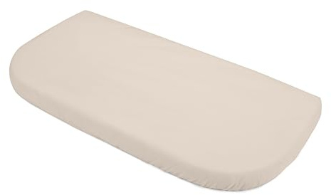 Spannbetttuch für Waldin Beistellbett 7in1, Bettwäsche für Kinderbetten, Pflegeleichte, Superweiche, Strapazierfähige Baumwolle, Beige
