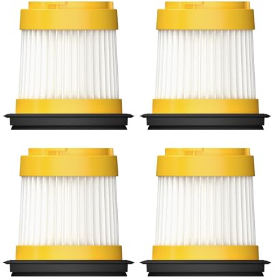 HOTO 4 Pezzi Aspirapolvere Filtro per HOTO AutoCare Aspirapolvere Auto, Non compatibile con nessun altro modello