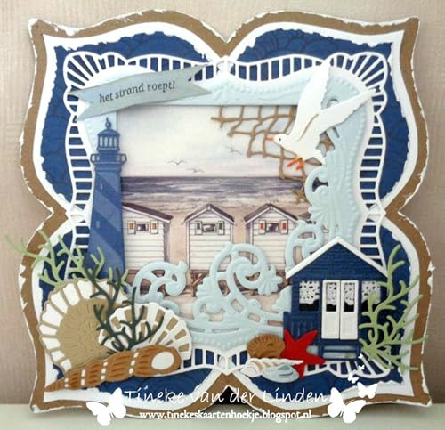 Marianne Design Creatables Anja's Shells Die, Blue