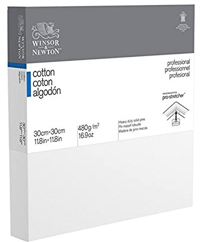 Winsor & Newton 30 x 30 cm Professional Cotton Deep Edge Canvas (Pack of 1)