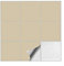 Kiwistar Fliesenaufkleber Beige Seidenmatt - 15 x 15 cm - 25 Stück - Klebefliesen zum Überkleben von Wandfliesen - Fliesensticker für Küche Bad Fliesenmuster - selbstklebend und wasserfest