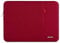 MOSISO Laptop Sleeve Hülle Kompatibel mit MacBook Air/Pro,13-13,3 Zoll Notebook,Kompatibel mit MacBook Pro 14 M3 M2 M1 Chip Pro Max 2024-2021, Polyester Vertikale Stil Laptoptasche, Rot