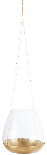 AFFARI Teelichthalter Nadja hängend Messing Large 16cm