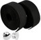 Bicycle Bar Tape, Bike Handlebar Tapes Rubber Foam Bicycle Anti-Slip Reflective Grip Wrap Tape Wraps + 2 Bar Plugs for Touring Cycling and Road Racing(Black)