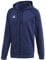 adidas Herren Core 19 Kapuzenjacke, Dark Blue/White, S