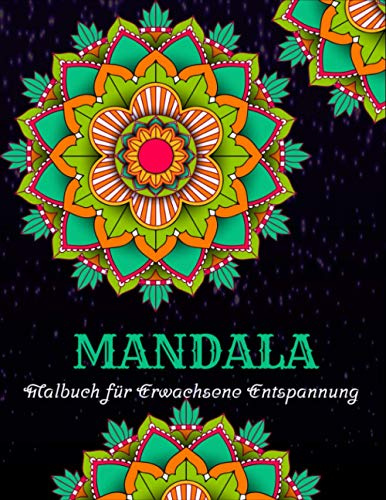 Mandala Malbuch für Erwachsene Entspannung: 100 lustige entspannende Mandalas für Erwachsene, Jugendliche