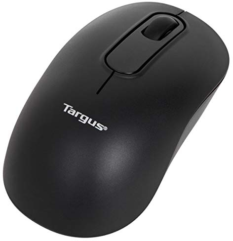 Targus Ratón inalámbrico con Alcance de 10 Metros – Ratón de Ordenador con Bluetooth Integrado – Ratón para portátil con Sensor óptico de 1.600 dpi – Negro, AMB580EU