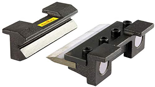 Pro-Lift-Montagetechnik Biegebacken 100 mm Abkantbacken mit Magnet Winkel-Bieger manuell Blechbiegearbeiten Schraubstock Schonbacken