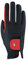 Roeckl Sports Reithandschuh Malta, Turnier Sommer Handschuh, Schwarz/Rot 7.5