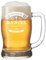 polar-effekt Bierkrug mit Gravur - Bierglas 500 ml - Personalisiert mit Namen - Bierseidel Geschenk zum Geburtstag - Geschenkidee für Papa, Opa, Mann