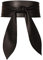 Block Garden Damen-Korsett-Gürtel, zum Schnüren, mit Knoten, breite Taillengürtel, 01 Schwarz, Einheitsgröße
