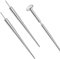 PunkTracker 14g/16g/18g/20g ASTM F136 Titan Piercing Kit Taper Insertion Pin für gewindelose Push In Tragus Helix Lippe Nase Helix Piercing Schmuck Knorpel Ohrringe Labret Studs Nasenstecker Stretcher