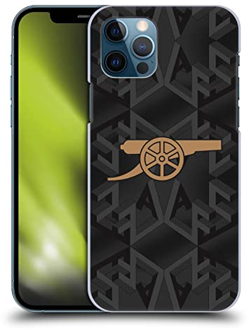 Head Case Designs Officially Licensed Arsenal FC Away 2022/23 Crest Kit Hard Back Case Compatible With Apple iPhone 12 / iPhone 12 Pro