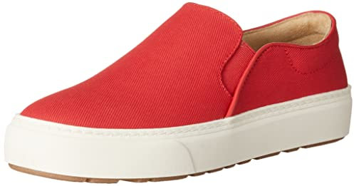 Amazon Essentials Zapatilla Cómoda sin Cordones Mujer, Rojo, 41 EU