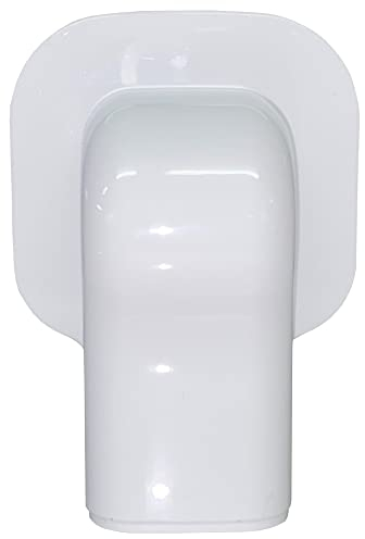 Saukalt Klimatechnik Wandanschluss (TM 35 - Opt) in Weiß - aus Kanalsystem Optima 35 - Opt für Klimaanlagen/Wärmepumpen