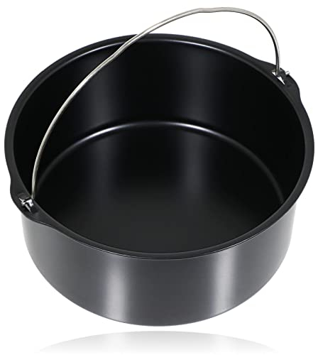 SPARES2GO Non Stick Bread Cake Baking Tin Compatible with Ninja AF100 AF160 Air Fryer (6)