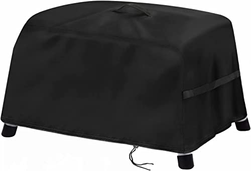 Inlisy Grillabdeckung passend für Nexgrill 2 Brenner 304 Edelstahl 48,3 cm Gas-Tischgrill, wasserdichte kleine Tischplatte, BBQ-Grillabdeckung, Outdoor-Tischgrill-Abdeckung, B 66 x T 38 x H 37 cm