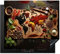 KitchenYeah© Herdabdeckplatte Induktion Schutzmatte Küche Herdabdeckung Ceranfeld Induktionsmatte Cerankochfeld Abdeckung Kräuter - Gewürze - Weltkarte - Braun - Löffel - Küche - 59x52 cm