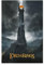 Spreadshirt Der Herr Der Ringe Dunkler Turm Mit Auge Saurons Poster 60x90 cm, One size, Weiß