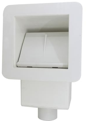 Stahlwand oberirdisches Pool Filter Skimmer bis Wandbeton Pool Skimmer durch Wall Schwimmbad Zement Abs