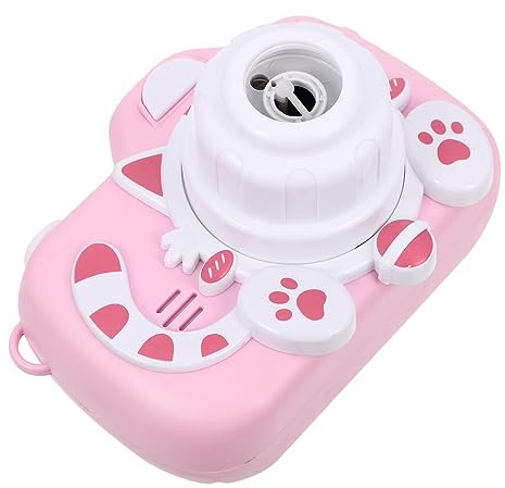 1 Juego cámara de Burbujas cámara para niños pequeños Juguetes de los niños Juguetes Infantiles Maquina para Hacer Burbujas Juguete soplador de Burbujas el Gato Maquina de Burbujas