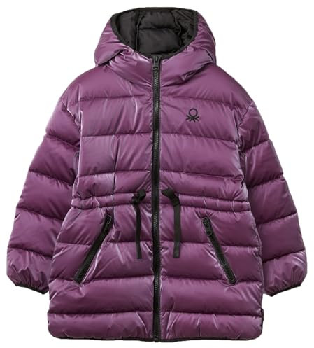 United Colors of Benetton Giubbotto 2OIMCN05G Giacca, Viola, 160 cm Bambina