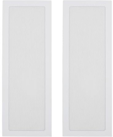 PC Fan Dust Filter, 120 X 360mm 2PCS PVC Fan Grills Dust Mesh, PC Mesh Grill with Magnetic Frame Strip Computer Cooler Fan Dust Filter for Computer PC Case (White)