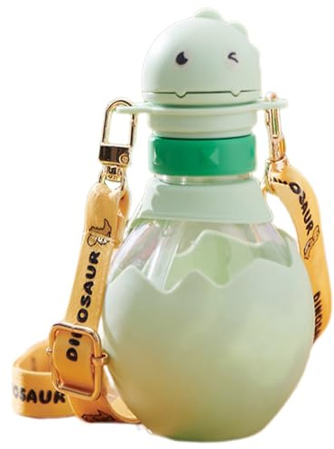 Vriusi Tazza con beccuccio per bambini, a prova di perdite, bottiglia colorata per bambini, borraccia con cannuccia, per interni ed esterni