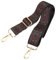 DIKACA Adjustable Vintage Pattern Banjo Strap with Hooks Durable and Comfortable Instrument Accessory for Banjo Players Replacement for Guitar Straps